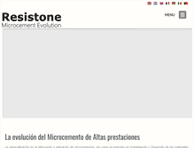 Tablet Screenshot of microcemento.org